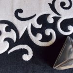 Cleaning black & white carpet in Braintree Rug Cleaning